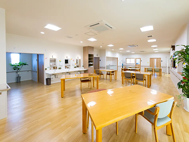 広々とした共有スペース