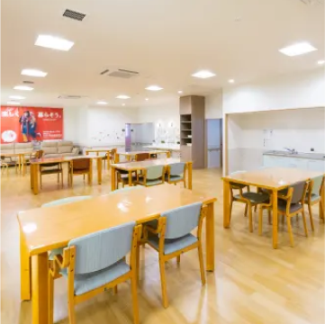 食堂の写真